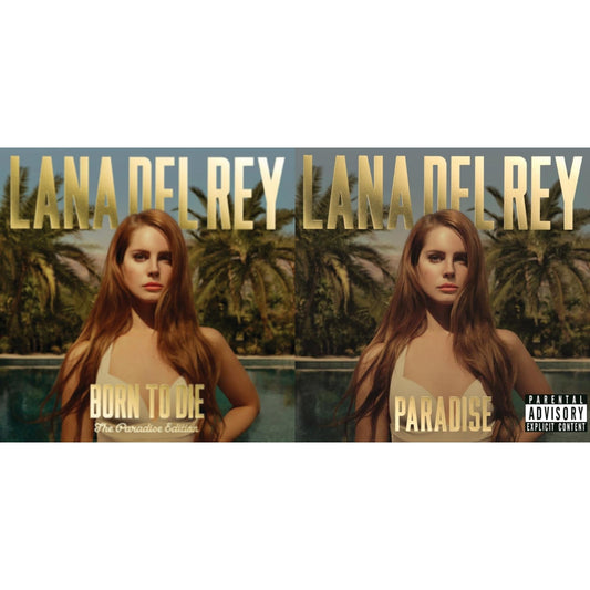 Lana Del Rey - Born To Die (Paradise Edition) (Only The Bonus Material) & Paradise - LP Vinyl Bundle