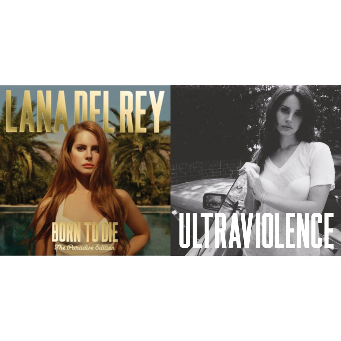 Lana Del Rey - Born To Die (Paradise Edition) (Only The Bonus Material) & Ultraviolence - LP Vinyl Bundle
