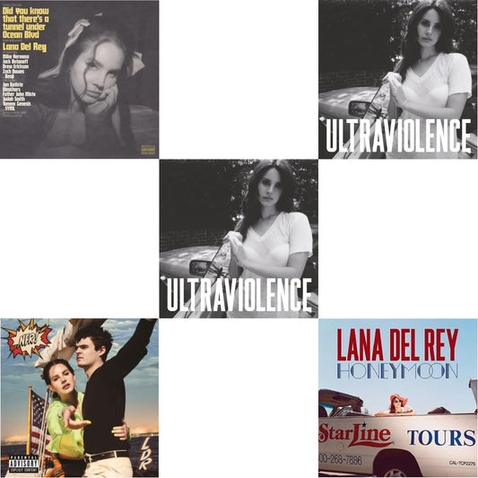 Lana Del Rey - Did You Know That There’S A Tunnel Under Ocean Blvd (X) (2LP/180G) & Nfr! (2LP) & Ultraviolence & Ultraviolence & Honeymoon