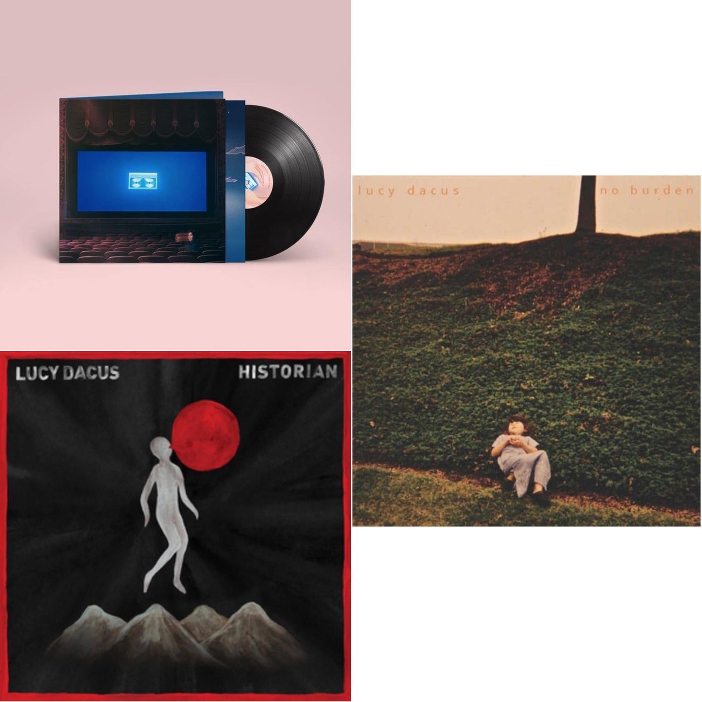 Lucy Dacus - Home Video & No Burden & Historian - LP Vinyl Bundle