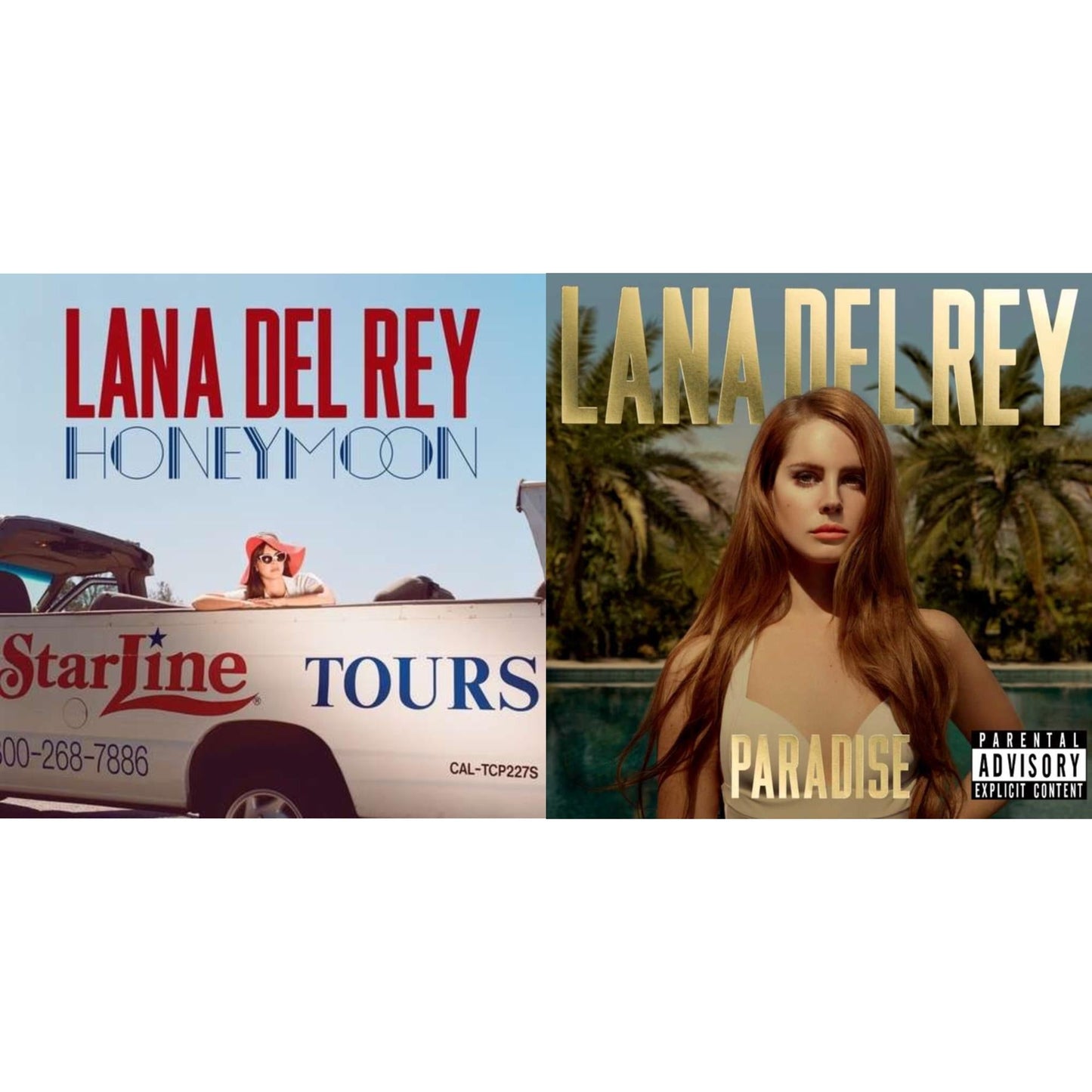 Lana Del Rey - Paradise & Honeymoon - CD Bundle