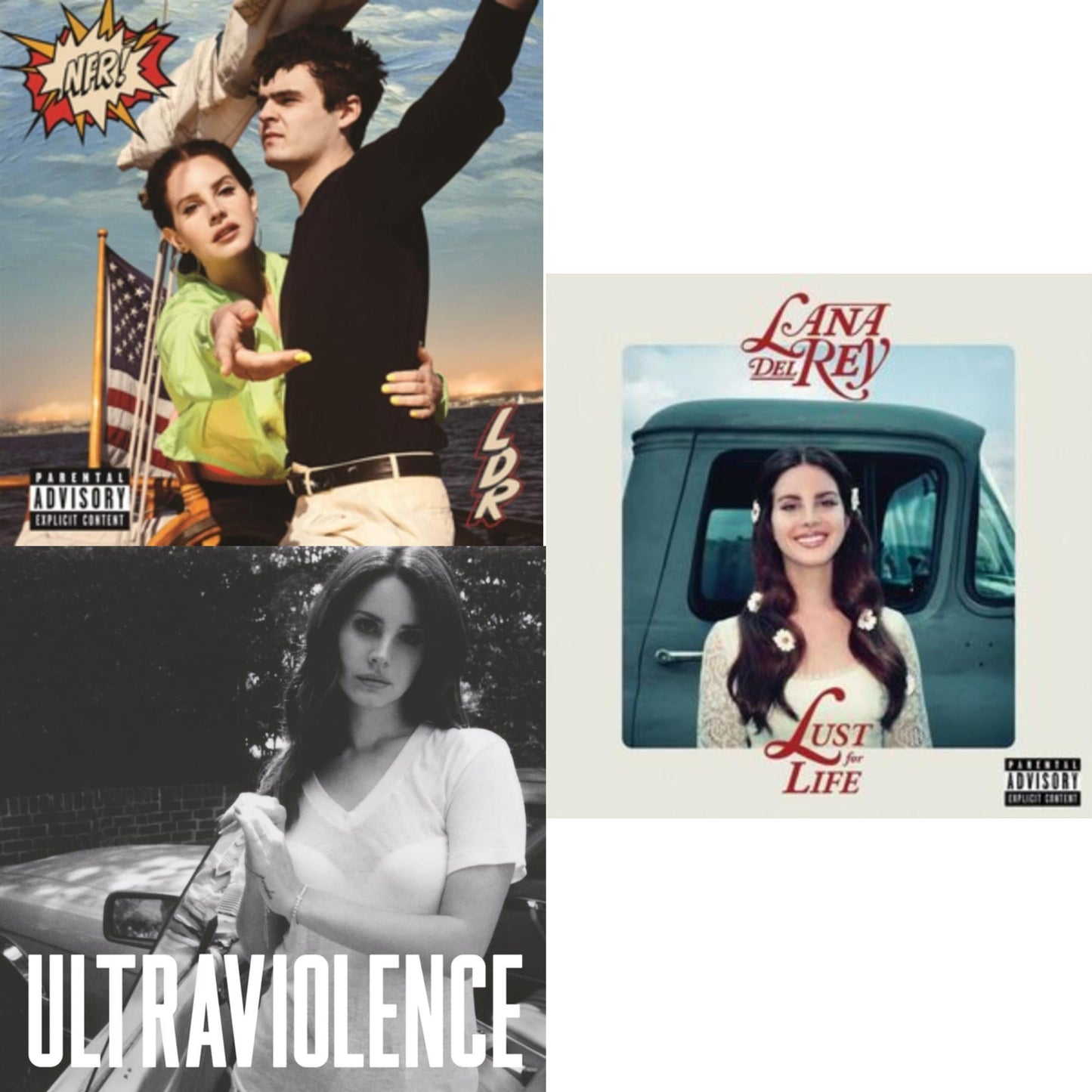 Lana Del Rey - Nfr! & Ultraviolence & Lust For Life - CD Bundle