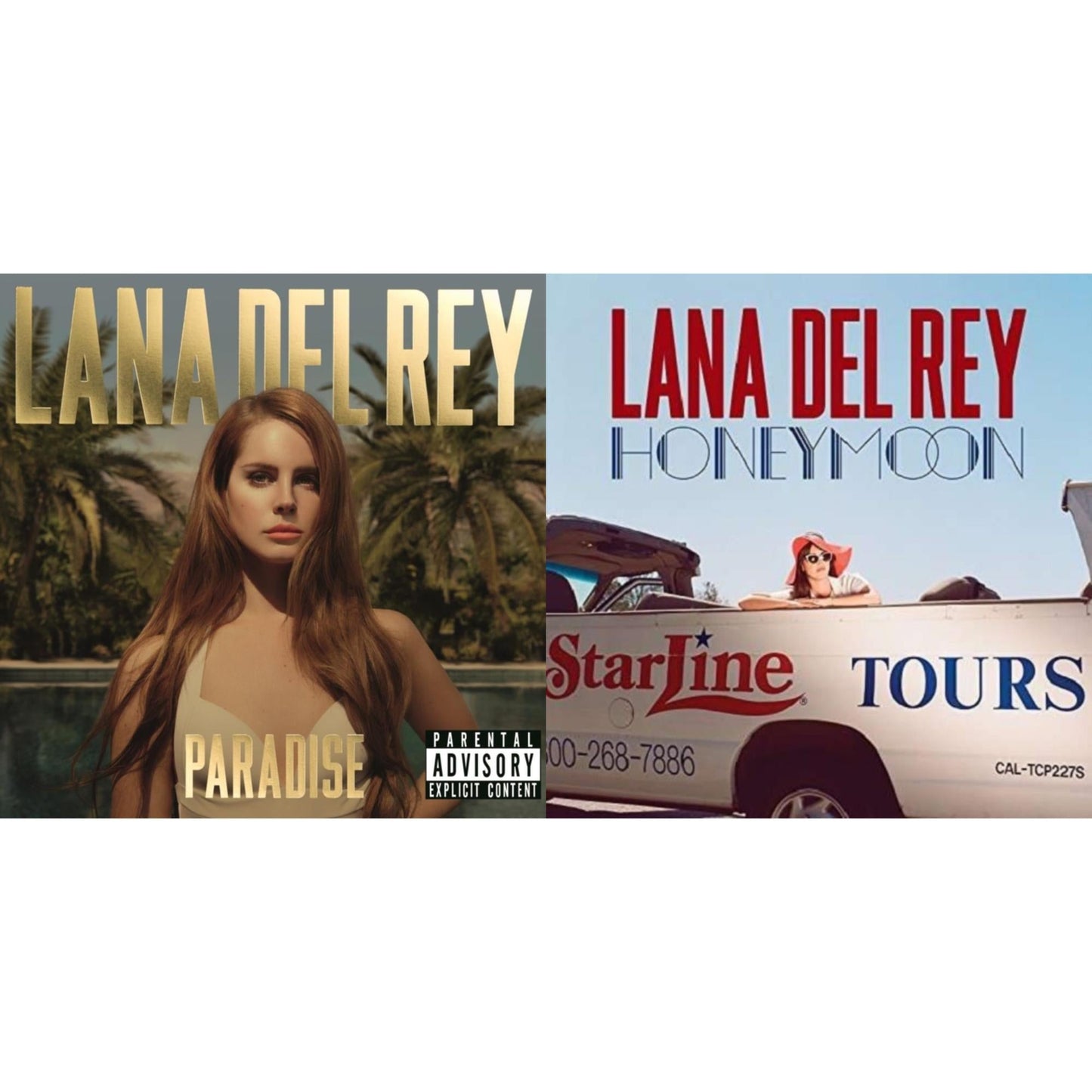 Lana Del Rey - Paradise & Honeymoon - LP Vinyl Bundle
