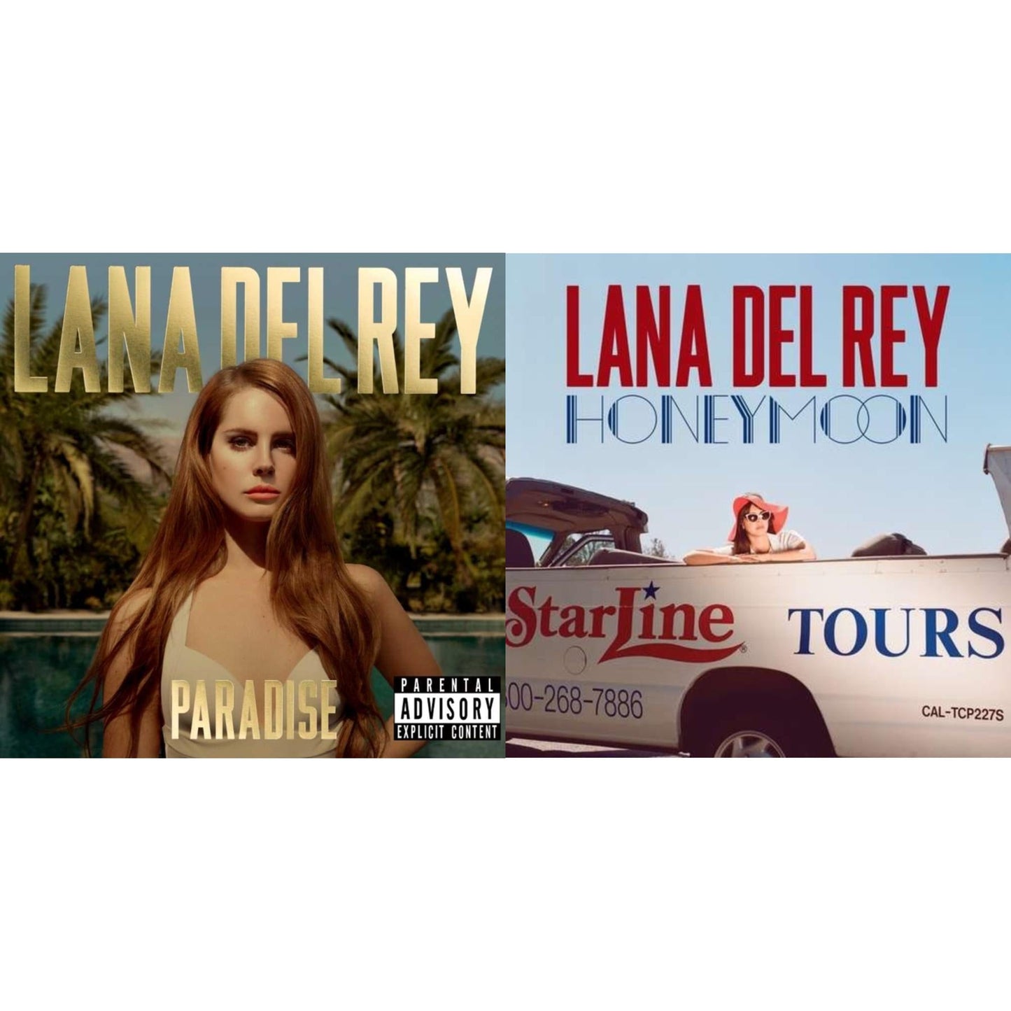 Lana Del Rey - Paradise & Honeymoon - CD Bundle