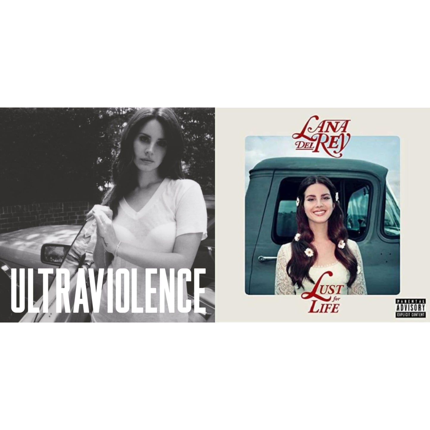 Lana Del Rey - Ultraviolence & Lust For Life - LP Vinyl Bundle