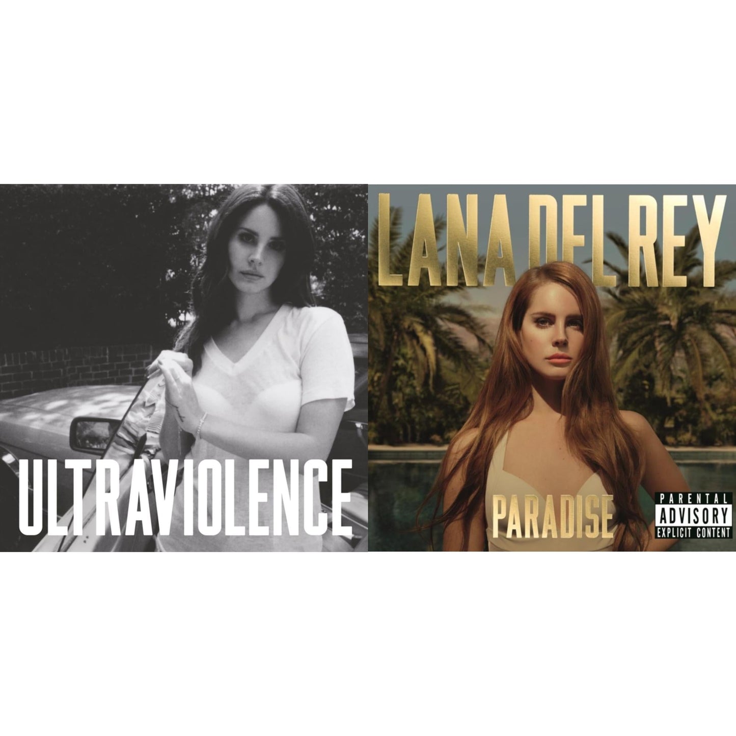 Lana Del Rey - Paradise & Ultraviolence - LP Vinyl Bundle