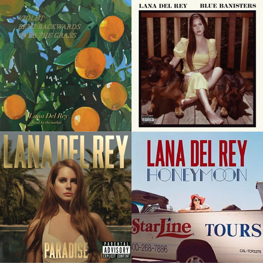 Lana Del Rey - Blue Banisters (2LP) & Violet Bent Backwards Over The Grass (180G) & Paradise & Honeymoon