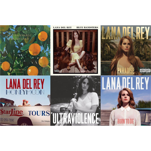 Lana Del Rey - Blue Banisters (2LP) & Violet Bent Backwards Over The Grass (180G) & Born To Die & Paradise & Ultraviolence & Honeymoon