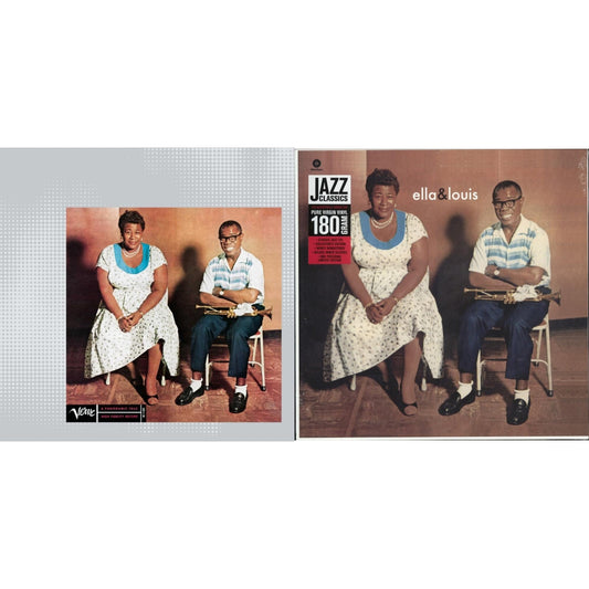 Louis Ella / Armstrong Fitzgerald - Ella & Louis (180G) & Ella Fitzgerald & Louis Armstrong - LP Vinyl Bundle