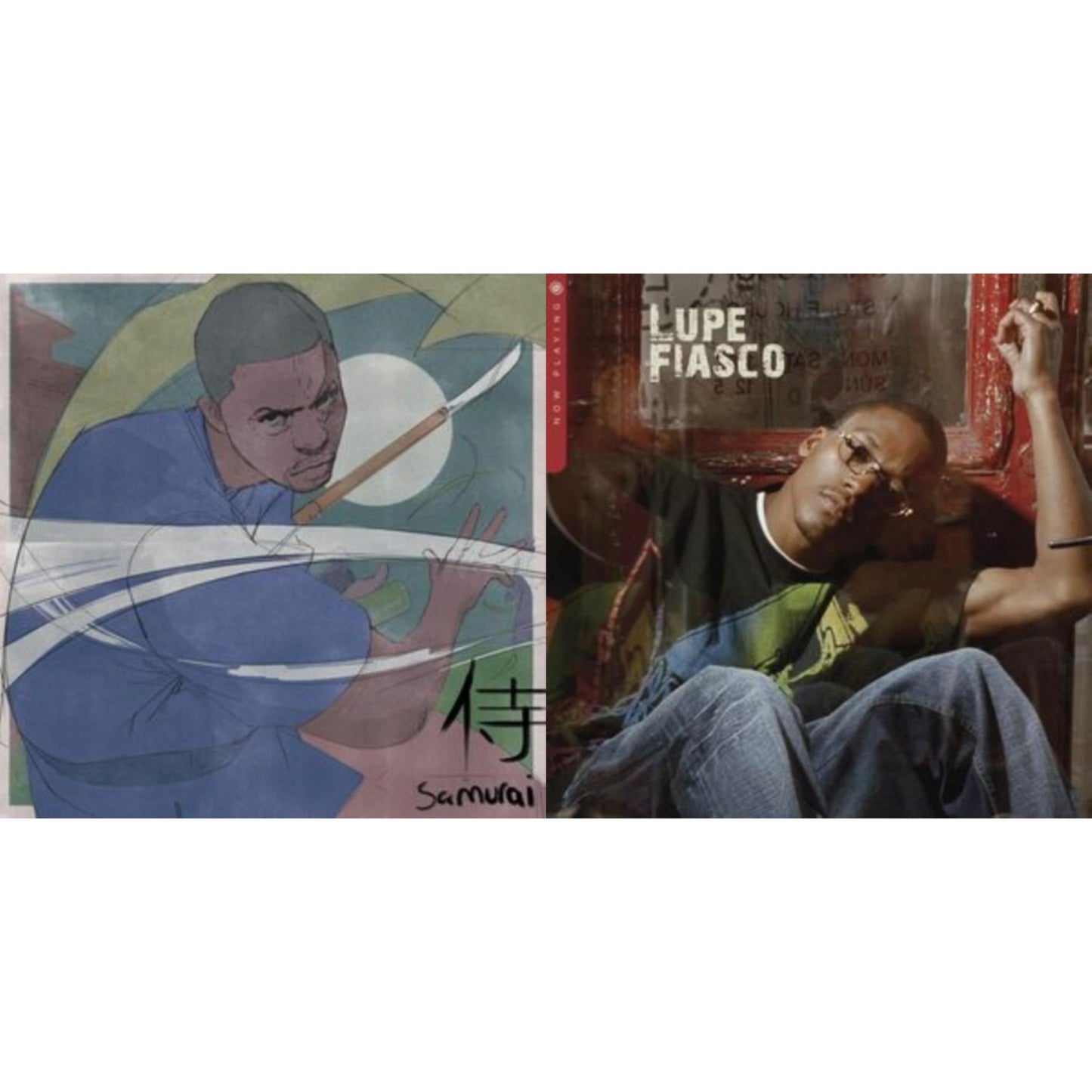 Lupe Fiasco - Now Playing (X) (Red LP Vinyl) & Samurai