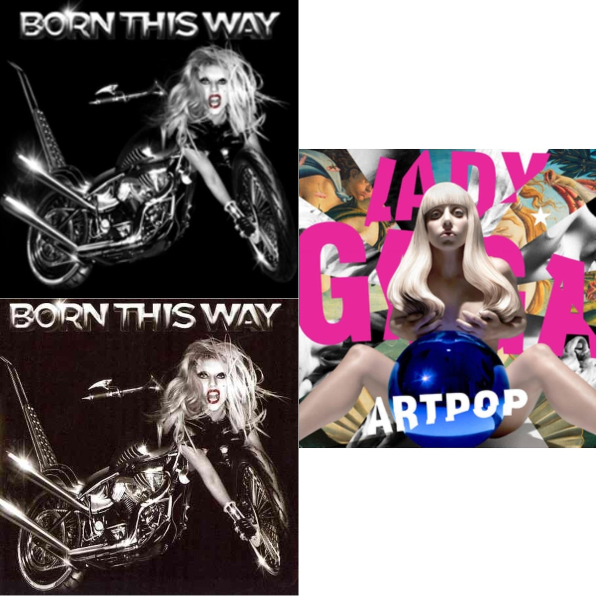 Lady Gaga - Born This Way & Born This Way & Artpop (X) (Updated) - CD Bundle