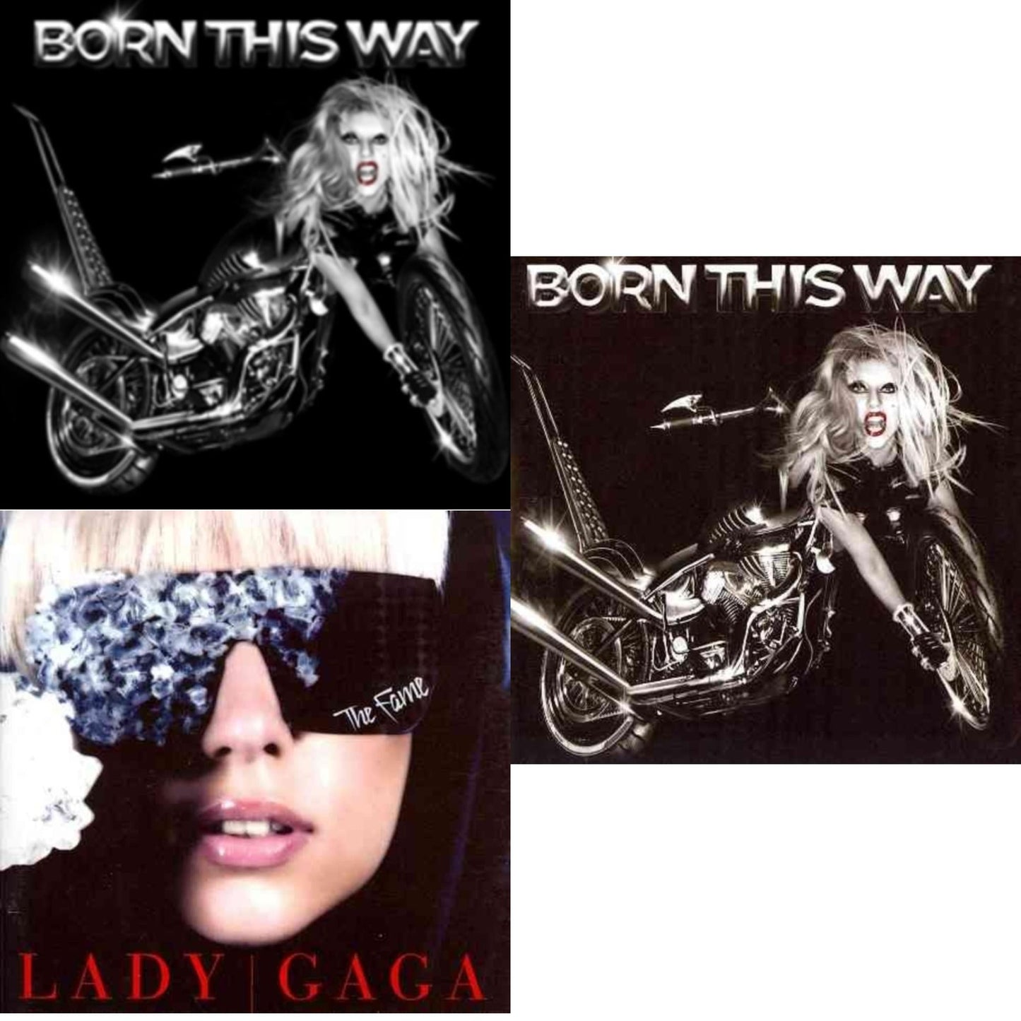 Lady Gaga - Born This Way & Fame & Born This Way - CD Bundle