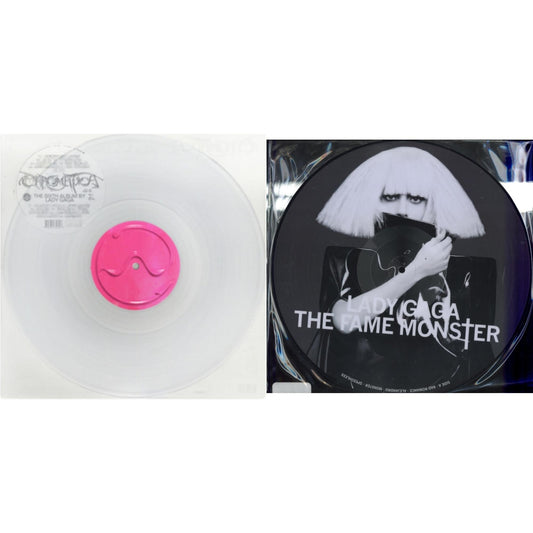 Lady Gaga - Chromatica (Milky Clear LP Vinyl) & Fame Monster