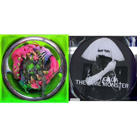 Lady Gaga - Dawn Of Chromatica (Clear LP Vinyl) & Fame Monster