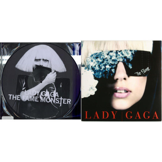 Lady Gaga - Fame & Fame Monster - LP Vinyl Record Bundle