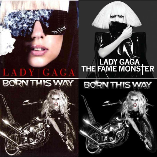 Lady Gaga - Fame & Fame Monster & Born This Way & Born This Way - CD Bundle