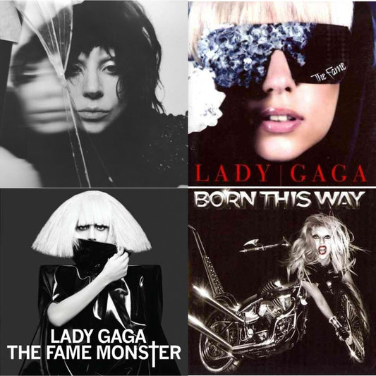 Lady Gaga - Mayhem & Fame & Fame Monster & Born This Way - CD Bundle
