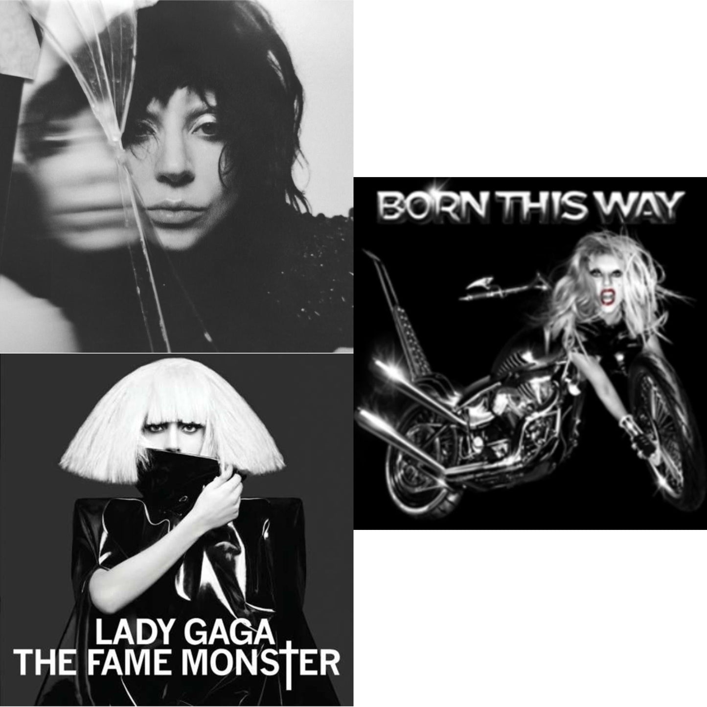 Lady Gaga - Mayhem & Fame Monster & Born This Way - CD Bundle