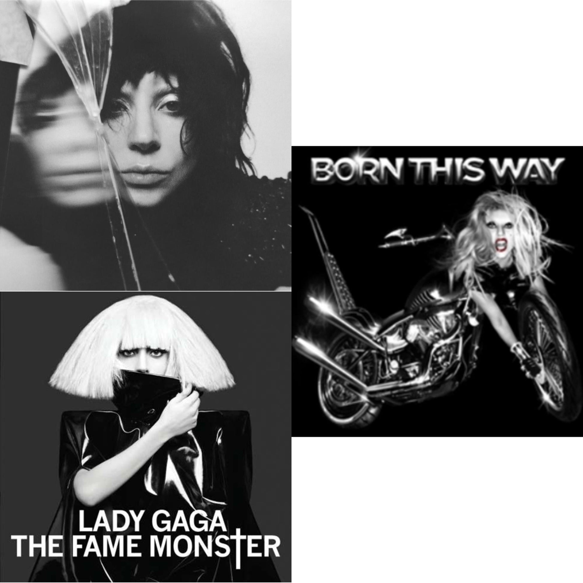 Lady Gaga - Mayhem & Fame Monster & Born This Way - CD Bundle