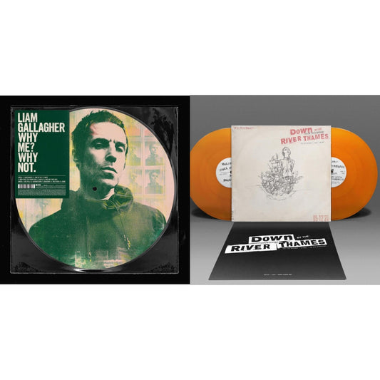 Liam Gallagher - Why Me? Why Not (Picutre Disc) & Down By The River Thames (2LP/Orange Vinyl)