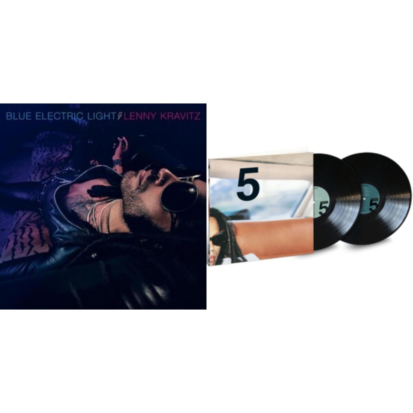Lenny Kravitz - Blue Electric Light (2LP) & 5 (2 LP)