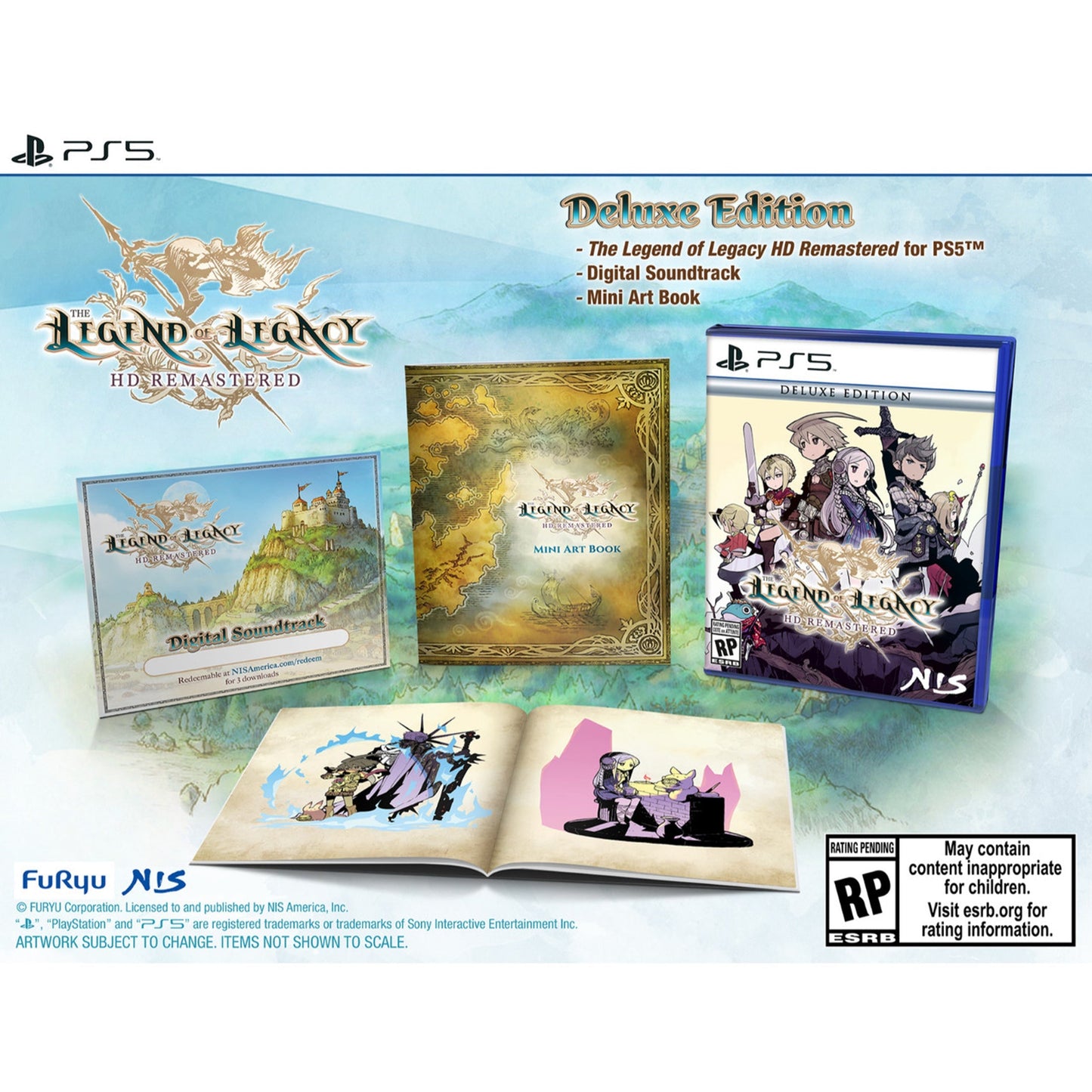 Koei Tecmo - Legend of Legacy HD Remastered: Deluxe Edition - PS5
