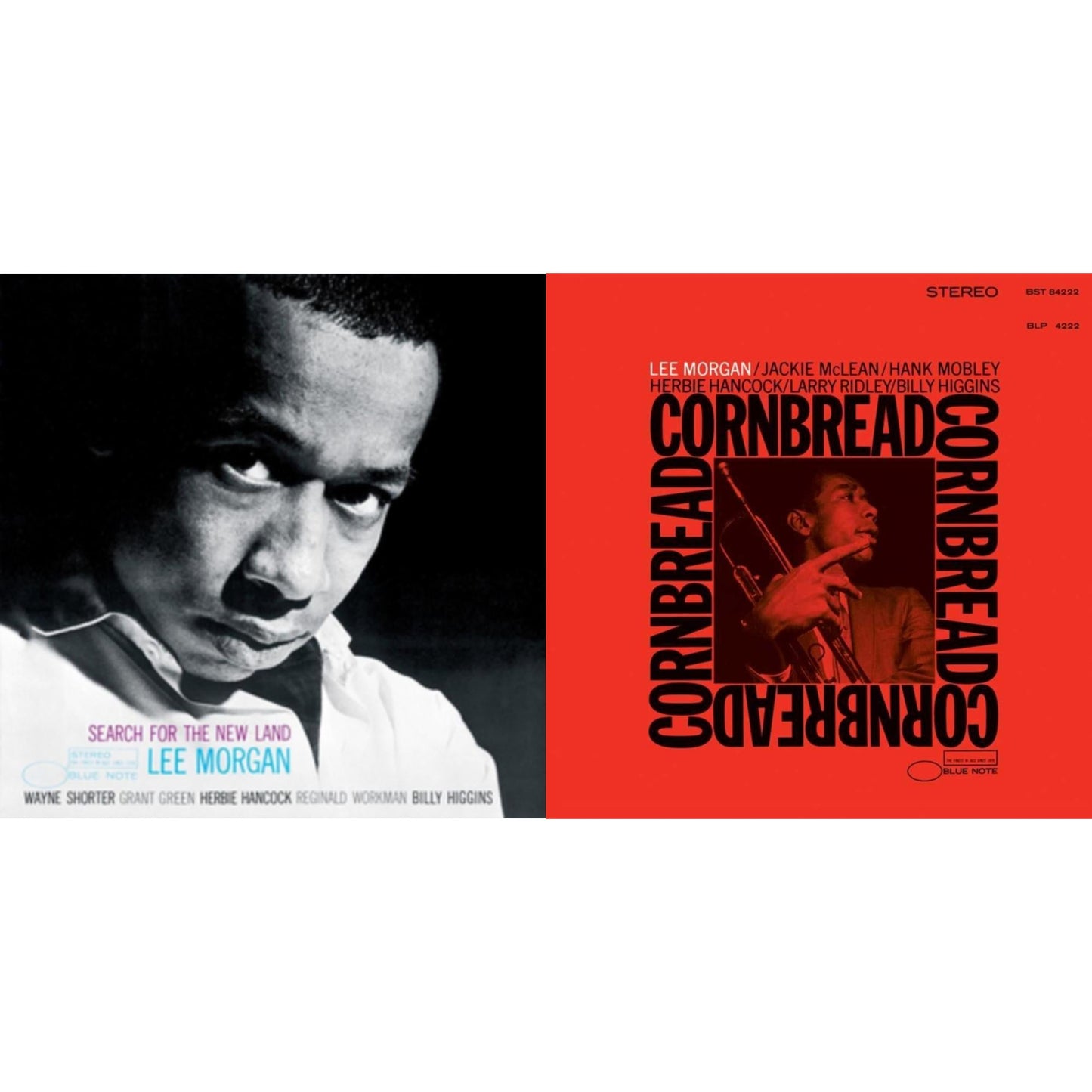 Lee Morgan - Search For The New Land & Cornbread (Blue Note Tone Poet Series) - LP Vinyl Bundle