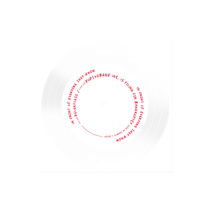 PUP 'PUP Unravels Live In Front Of Everyone They Know' Disc (3 Piece Flexi Disc) Vinyl Record
