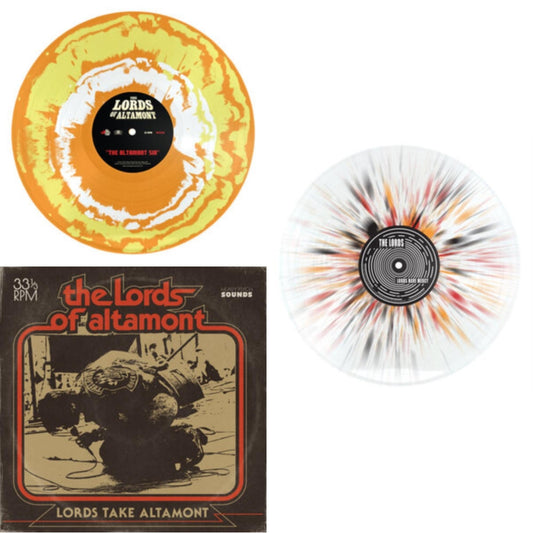 Lords Of Altamont - Lords Have Mercy (Red/Orange/Black Splatter LP Vinyl) & Altamont Sin (Orange/White/Yellow LP Vinyl) & Take Altamont