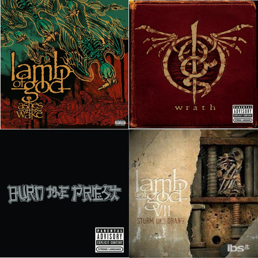 Lamb Of God - Ashes Of The Wake (20Th Anniversary) (2CD) & Wrath & Burn The Priest & Vii: Sturm Und Drang (Exp)