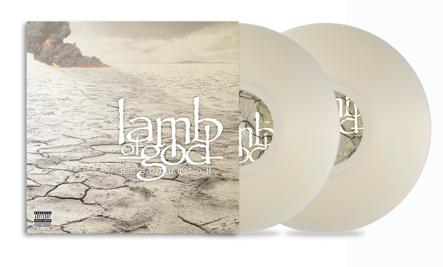 Lamb Of God ‘Resolution’ 2 LP (Limited Edition – Only 500 Made, Ivory Vinyl) Vinyl Record