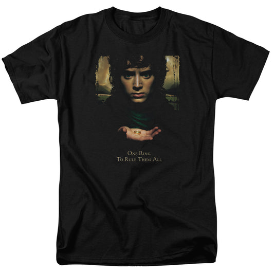Lord Of The Rings Frodo One Ring Mens T Shirt Black