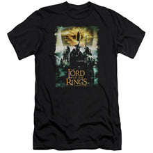 Load image into Gallery viewer, Lord Of The Rings Villain Group Premium Bella Canvas Slim Fit Mens T Shirt Black