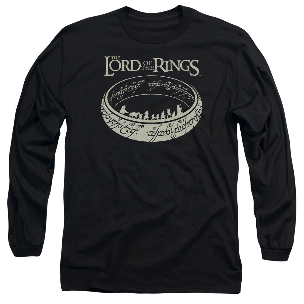 Lord Of The Rings The Journey Mens Long Sleeve Shirt Black