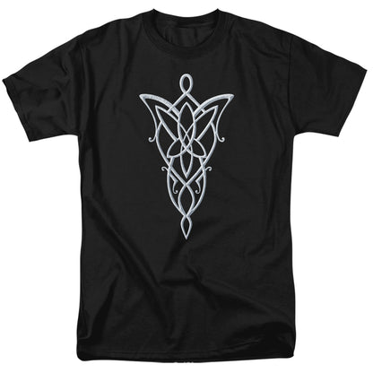 Lord Of The Rings Arwen Necklace Mens T Shirt Black Officially Licensed