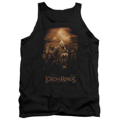 Lord of the Rings Riders Of Rohan Mens Tank Top Shirt Black