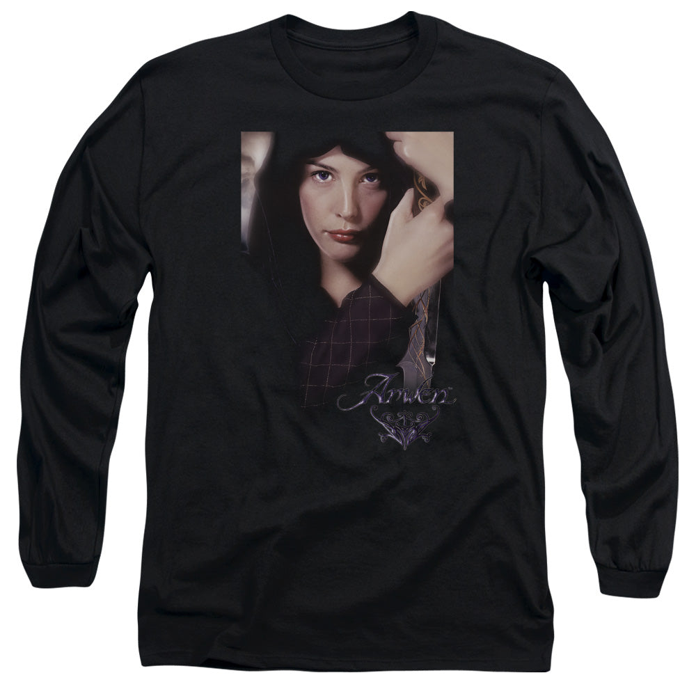 Lor Arwen Mens Long Sleeve Shirt Black Officially Licensed