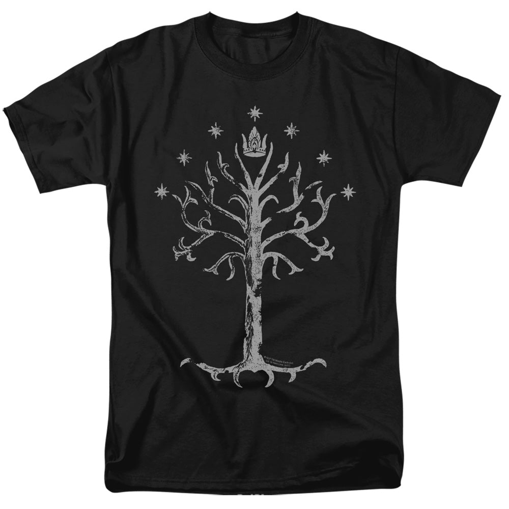 Lord Of The Rings Tree Of Gondor Mens T Shirt Black