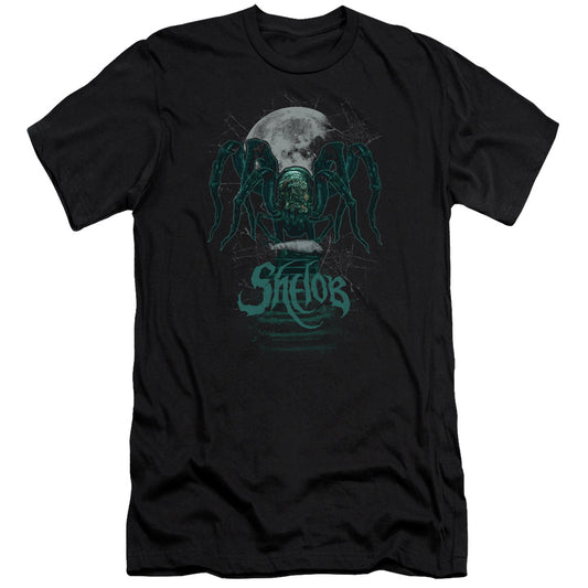 Lord Of The Rings Shelob Hbo Premium Bella Canvas Slim Fit Mens T Shirt Black