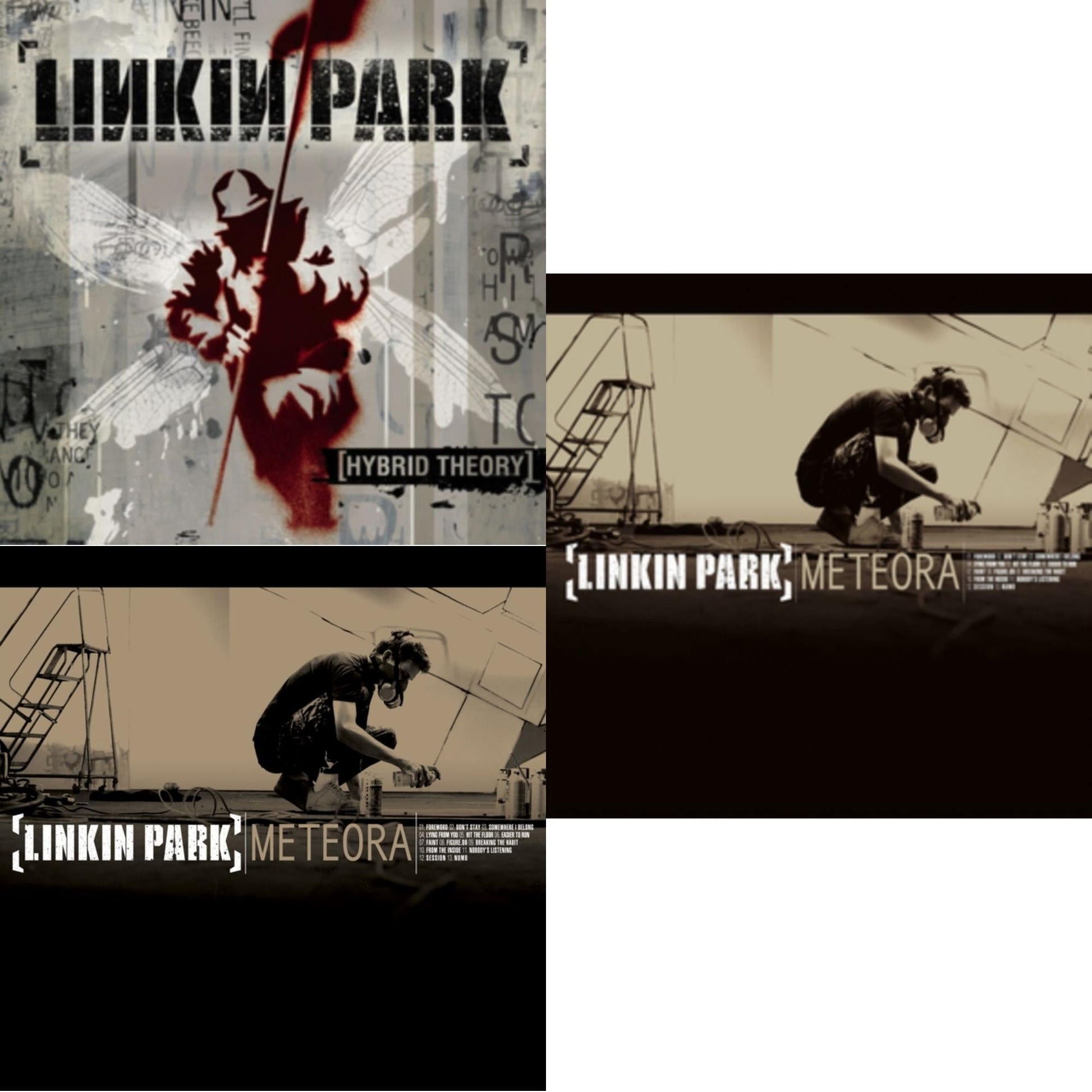 Linkin Park - Hybrid Theory & Meteora & Meteora - CD Bundle