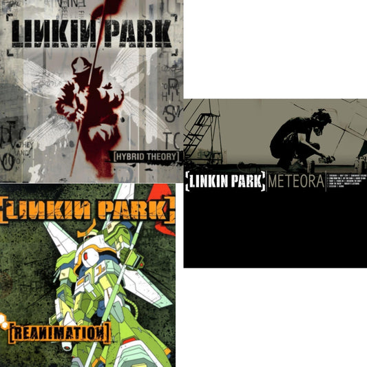 Linkin Park - Meteora (Marbled LP Vinyl) & Reanimation & Hybrid Theory