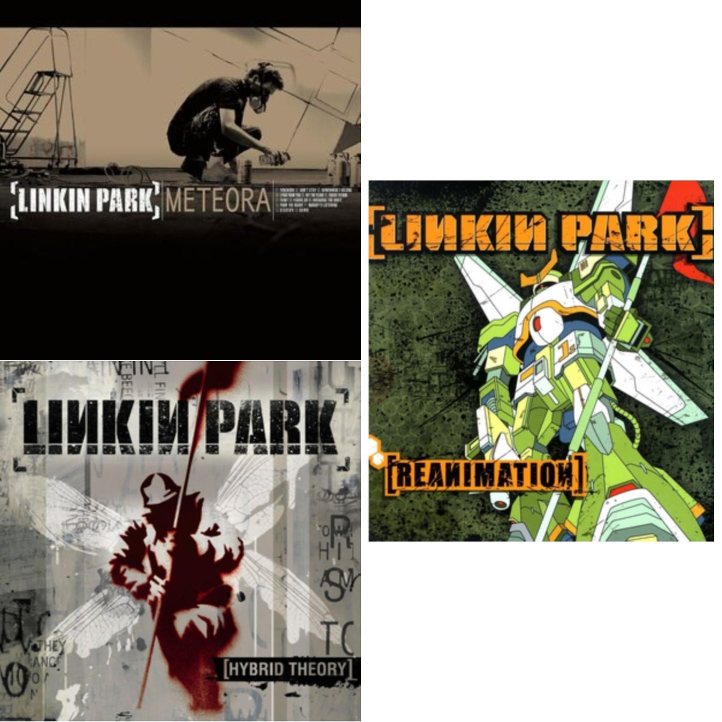 Linkin Park - Meteora & Reanimation & Hybrid Theory - LP Vinyl Bundle
