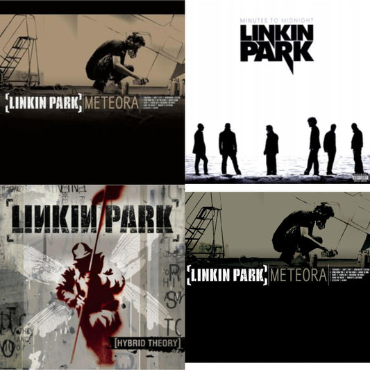 Linkin Park - Meteora (Marbled LP Vinyl) & Meteora & Hybrid Theory & Minutes To Midnight