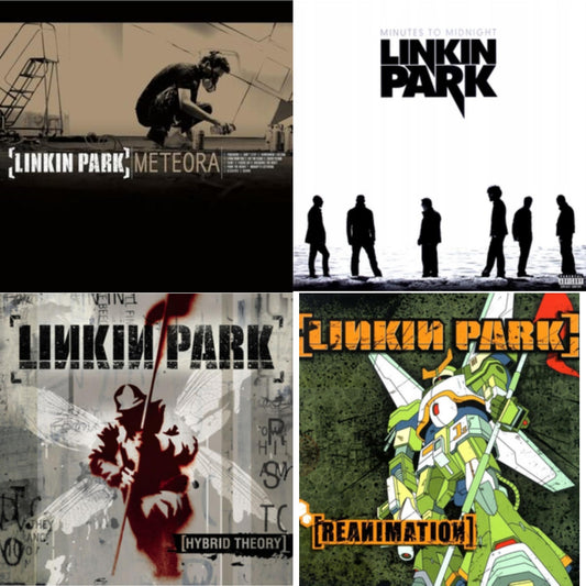 Linkin Park - Meteora & Reanimation & Hybrid Theory & Minutes To Midnight - LP Vinyl Bundle