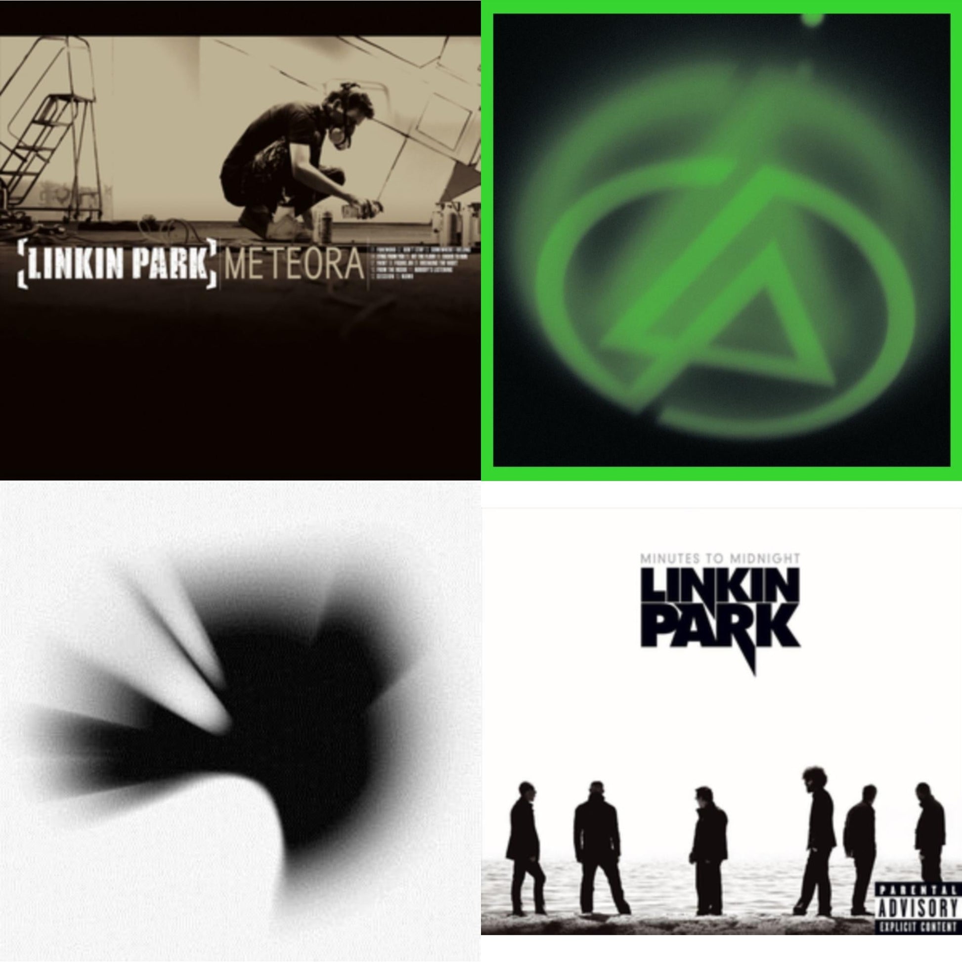 Linkin Park - Meteora & Papercuts & Thousand Suns & Minutes To Midnight - CD Bundle