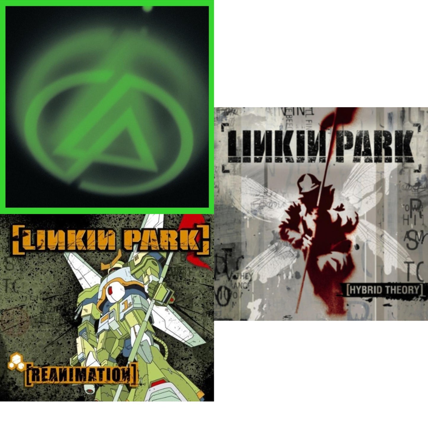 Linkin Park - Hybrid Theory & Reanimation & Papercuts - CD Bundle