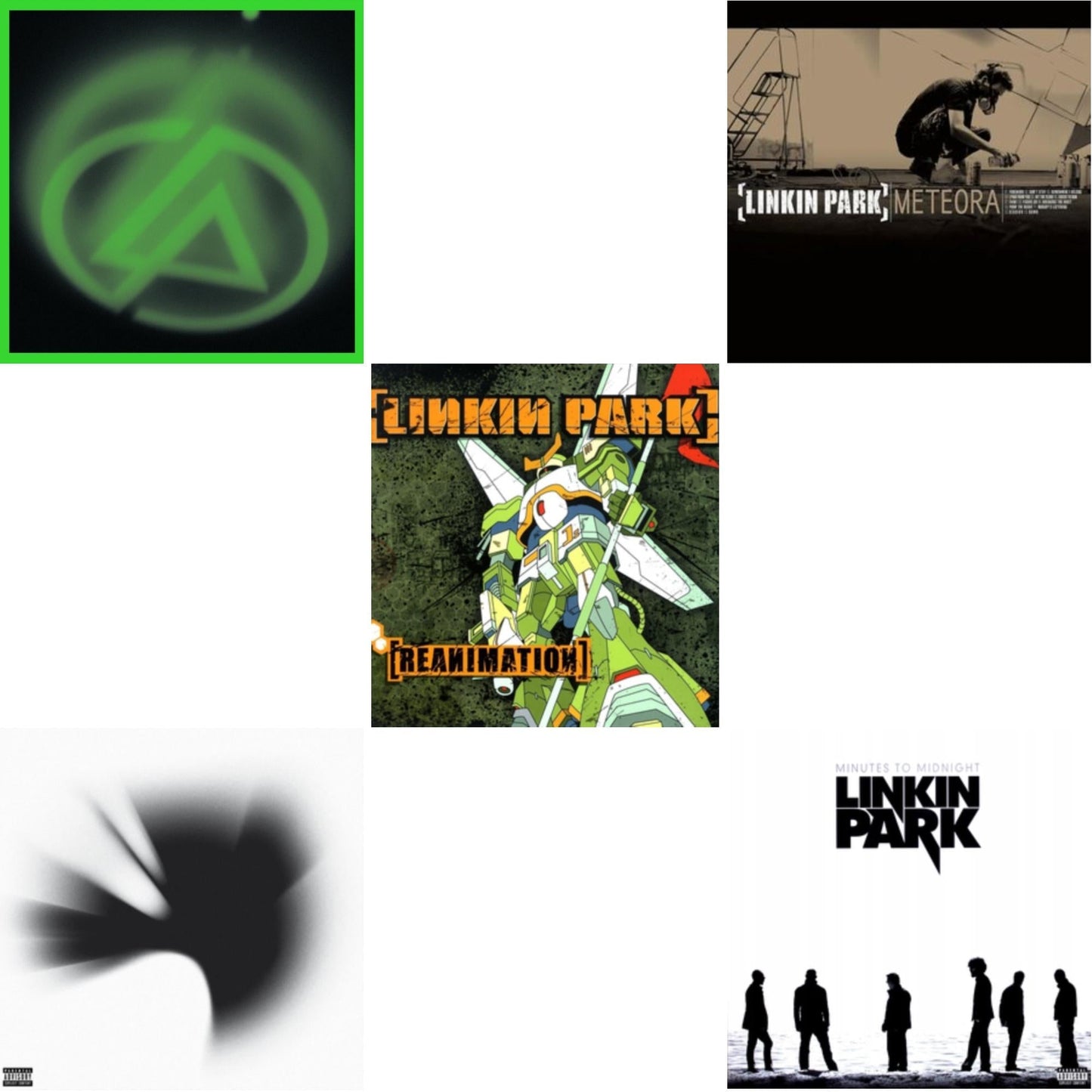 Linkin Park - Papercuts (2LP) & Meteora & Reanimation & Thousand Suns & Minutes To Midnight