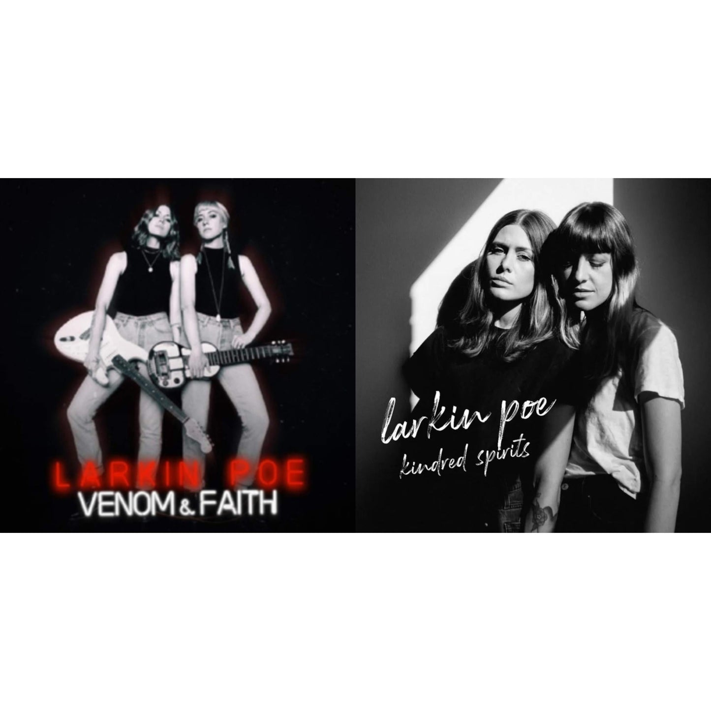 Larkin Poe - Venom & Faith & Kindred Spirits (Aqua LP Vinyl)