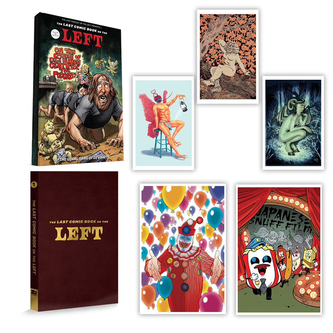 LPOTL The Last Comic Book on the Left Vol. 1 - Deluxe Edition Book