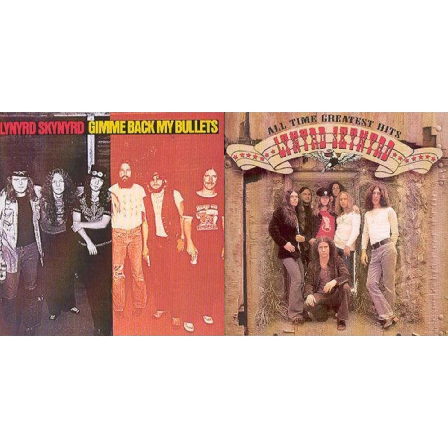 Lynyrd Skynyrd - Gimme Back My Bullets & All Time Greatest Hits - CD Bundle